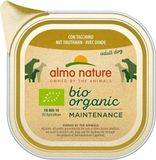 Almo Nature Bio Organic Maintenance Kalkoen Natvoer voor Volwassen Honden - 3.20 kg