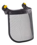 Petzl Vizen Mesh Volledig Vizier Voor Werk Aan Planten Zwart Unisex-Volwassene