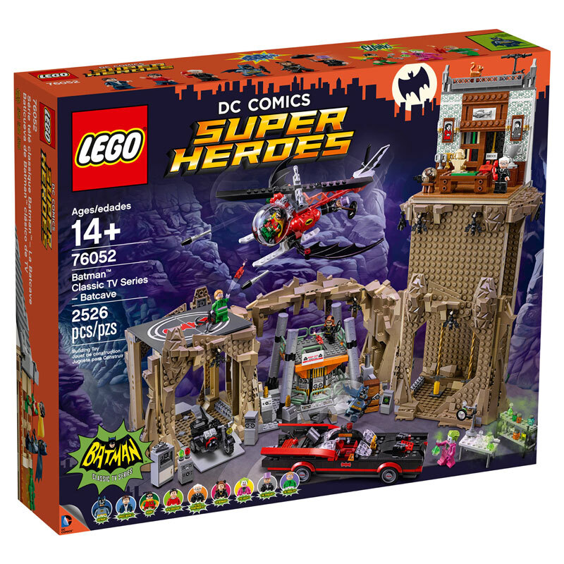 lego LEGO DC Comics Super Heroes Batman Classic TV-series Batcave 76052