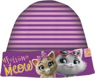 Nickelodeon 44 Cats Muts Paars Polyester/acryl One size