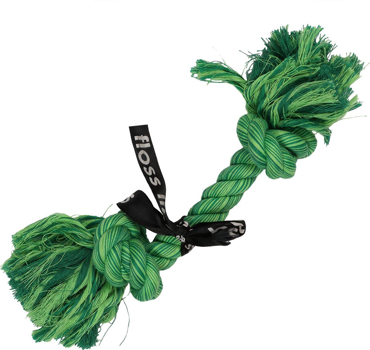 Laroy Group Do You Even Floss Dawg Speeltouw 2 Knopen 40 cm Groen