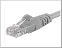 PremiumCord UTP 5m CAT6 patchkabel RJ45-RJ45 grijs