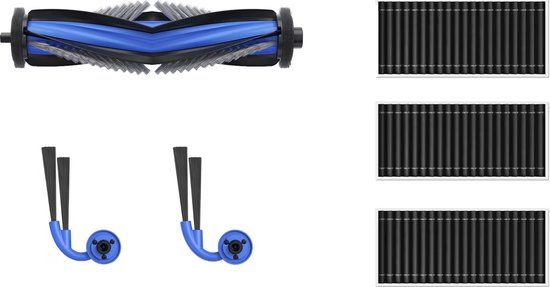 ECOVACS - DEEBOT X9 Standard Service Kit - (1x Anti-Verwarring Hoofdborstel 2x Zijborstels 3x Antibacteriële Filters)