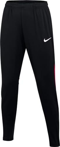 Nike Women's Pants W Nk Df Acdpr Pant Kpz - Black/Light Crimson/White - DH9273-013 - Size S
