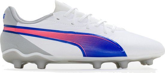 Puma KING MATCH FG JR - Voetbalschoenen - Wit - Junior - Maat 35.5
