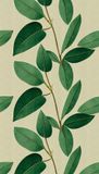 A.S. Création Bladeren-behang botanisch, vliesbehang groen bladeren, woonkamer 398661, modern 39866-1