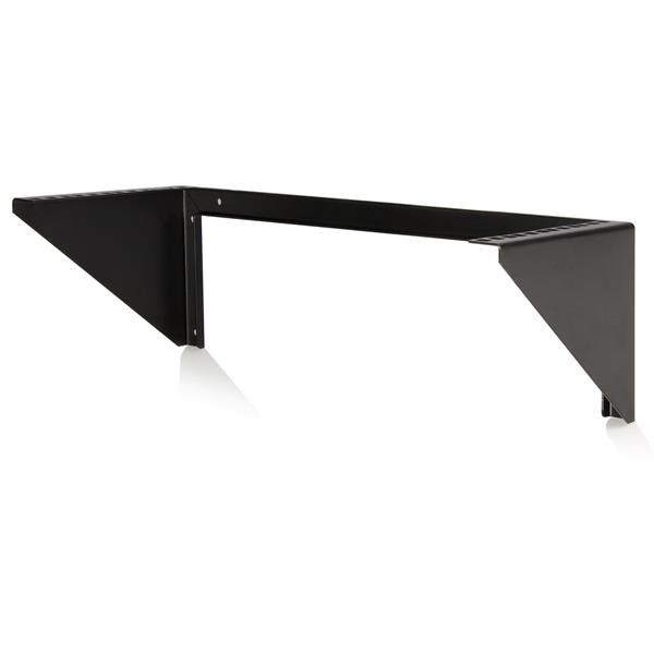 StarTech.com 4U 19in Stalen Verticale Wandmontagesteun voor Apparatuur Racks - Zwart