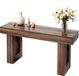 VEVOR Table console/Table basse (160x35x85CM / LxlxH) Table d'entrée rectangulaire étroite en aggloméré pour entrée, chambre, salon, entrée, table de couloir/table d'appoint, marron