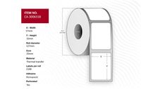 Capture CA-3006318 printeretiket Wit 57 x 32 mm