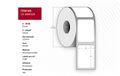 Capture CA-3006318 printeretiket Wit 57 x 32 mm