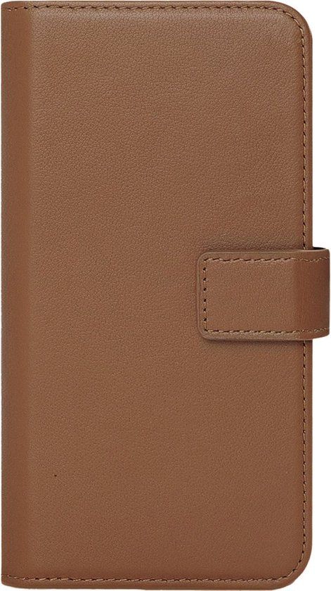 Caseuals Genuine Leather Wallet Bookcase Samsung Galaxy A34 5G - Brown