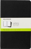 Moleskine Plain Cahier L - zwarte hoes (set van 3)