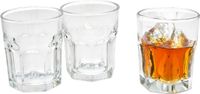 Gerimport Elvira Waterglazen tumblers - Transparant Glas - 27 stuks - 256 ml