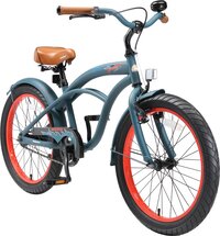 bikestar 20 inch Cruiser kinderfiets, blauw