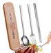 Réutilisable Stainless Steel Set de couverts pour Voyage