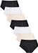 Next - Dames - Set van 7 katoenrijke midi slips - Zwart