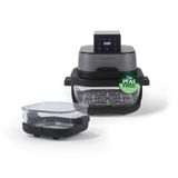 Salter Crisp & Go Draagbare airfryer, 4L glazen bak, 1500W