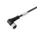 Weidmüller SAIL-M12BW-4-1.5U Câble de signal 1,5 m Noir
