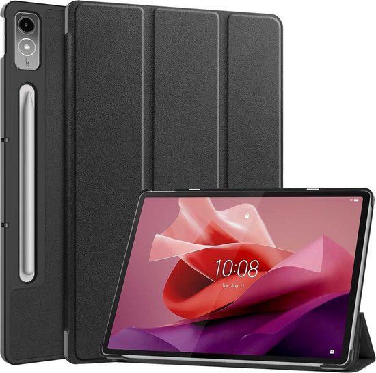 iMoshion Trifold Book Case for Lenovo Tab P12 - Black