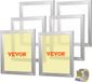 Vevor Zeefdrukkit, 6 Stuks Aluminium Zeefdrukframes, 18 X 20 Inch Zeefdrukframe met 160 Mesh