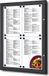 Showdown Displays Europe B.V. Zwart Outdoor Menubord 4x A4
