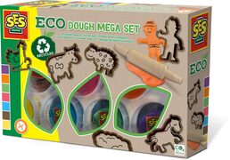 SES Creative Eco klei mega set (7x90gr met tools)