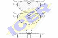 Icer Brakes 181707 remblokkenset, schijfrem