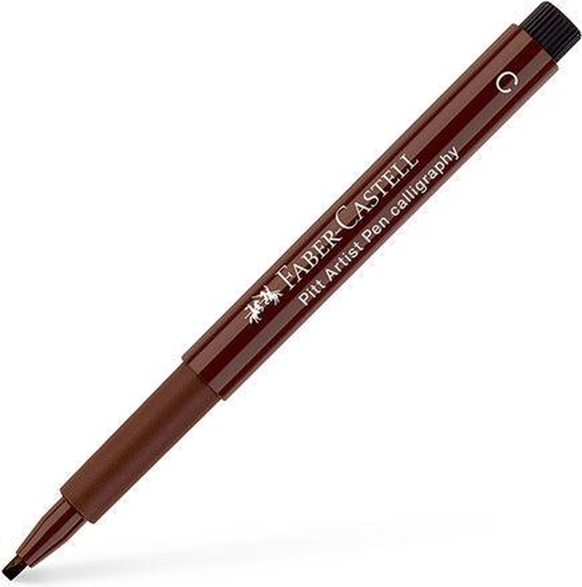 Faber-Castell kalligrafiepen Pitt C 175 donker sepia FC-167575