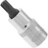 Vigor Binnenvierkant-aandrijving 12,5 = 1/2 inch ribe schroevendraaier-inzetstuk voor binnenwigprofiel, sleutelbreedte: M 10 ∙ Totale lengte: 55 mm, 1 stuk, V2207