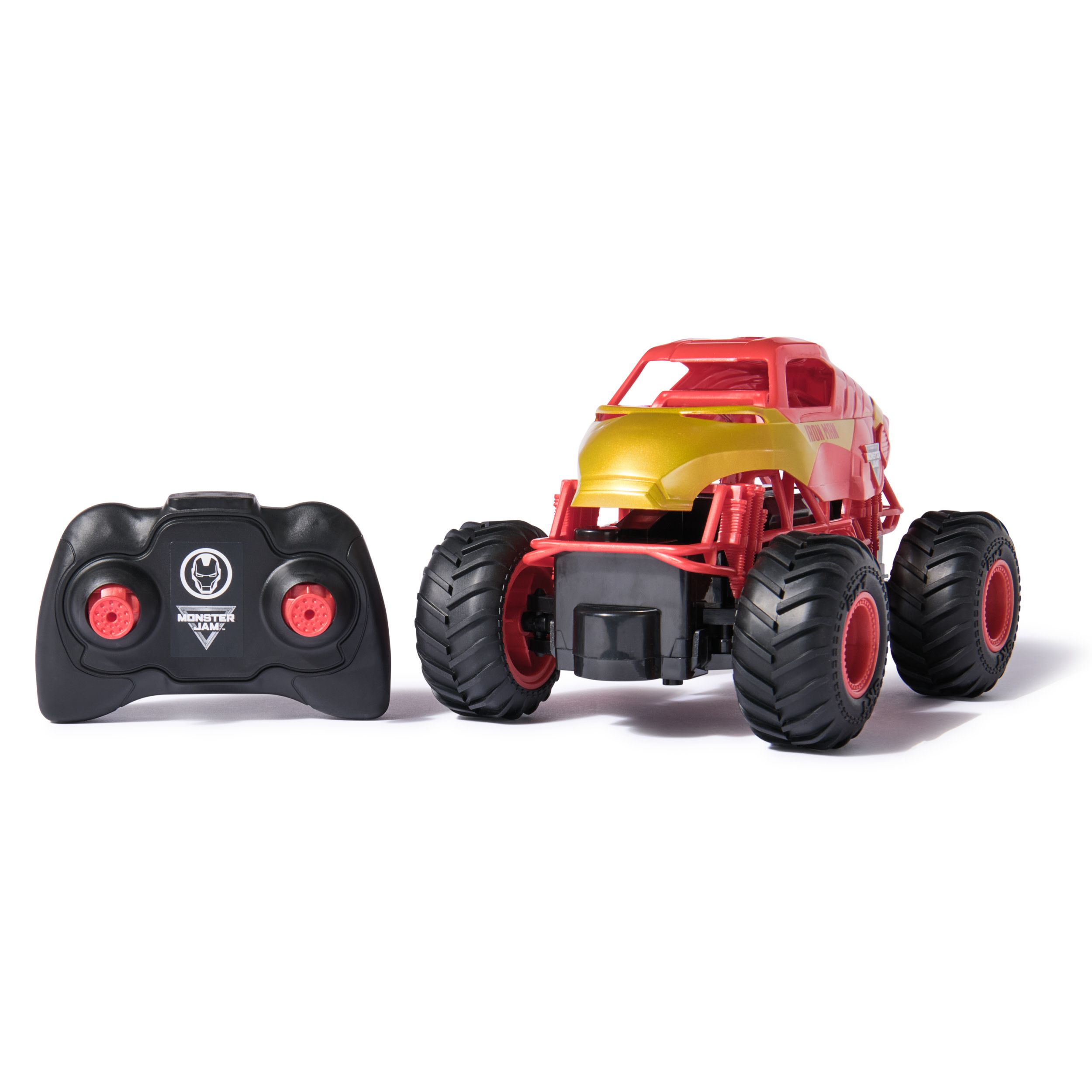 Monster Jam Marvel Iron Man RC Monster Truck 1:24 - Red/Gold