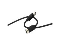 ISY Displayport 1.2 Kabel 15 M 4k Zwart