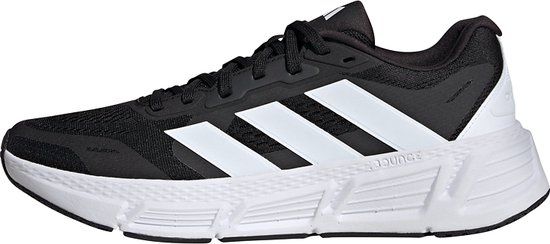 adidas Performance Questar 2 Bounce hardloopschoenen zwart/wit/antraciet - Heren - Maat 46