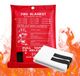 Merkloos Blusdeken Noodgeval Brandblusdeken - 1,5 x 1,5 m - Glasvezel