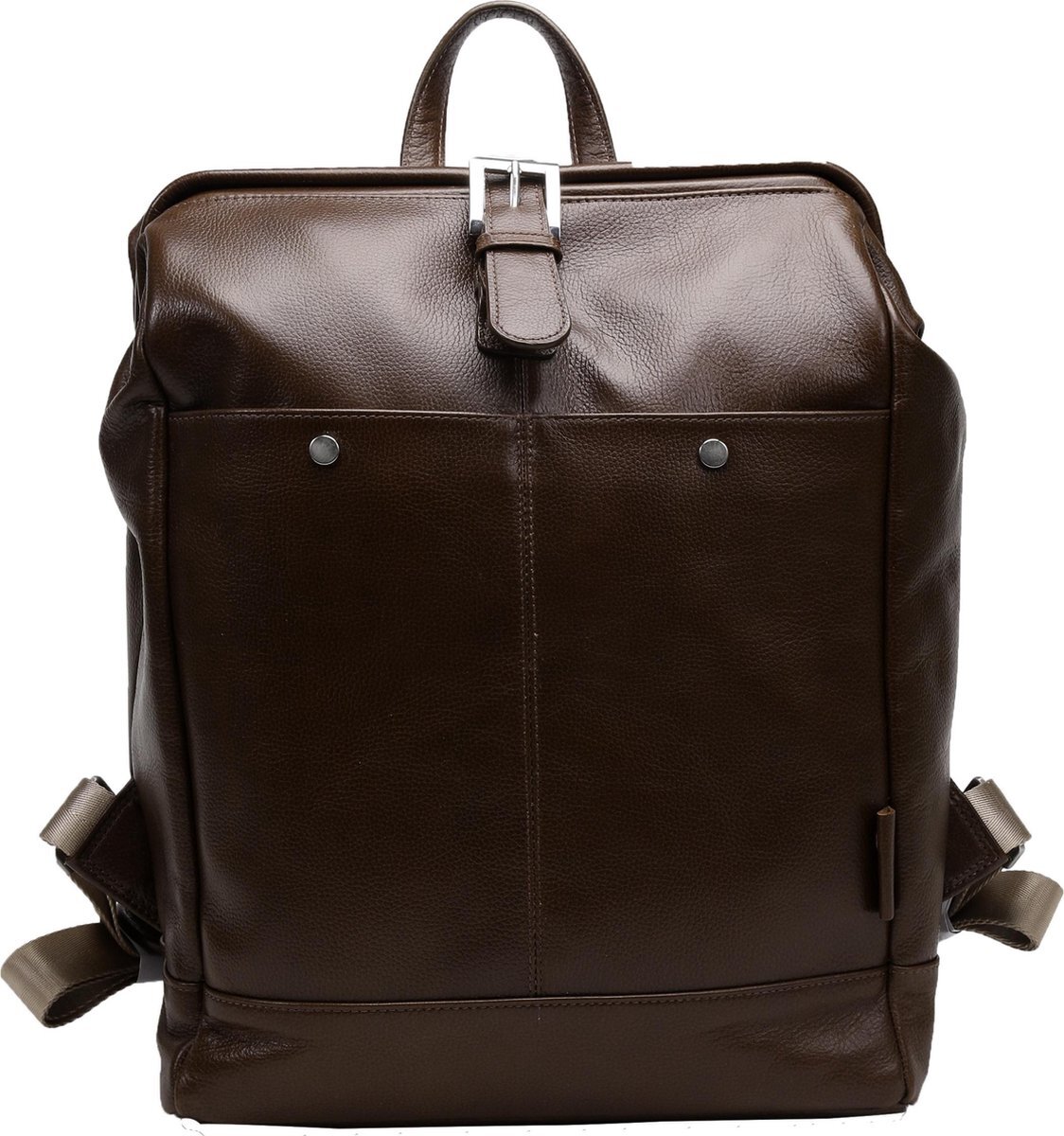 McKlein backpack - Bruin - leder