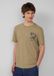 s.Oliver T-shirt Heren Licht Olijfgroen XXL