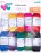 Gründl Wolle Gründl Wol Cotton Quick Mini Shades 10 minibollen 15 g, kleurrijk