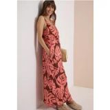 cecil Maxi-jurk met V-hals en print