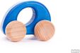 Bajo Sols en bois Auto Elipse, Bleu