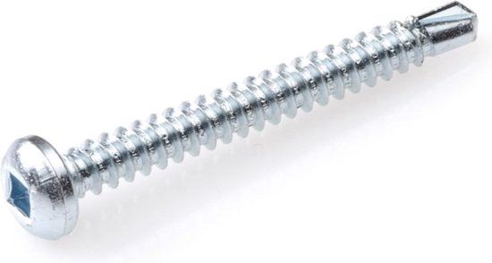 Hoenderdaal Fasteners Bol Boorschroef Din7504 Ck 3,5X9,5 Sq Verz - 200 stuks