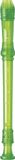 Yamaha Recorder - Sopraano Recorder, Barok Vingering, Translucent Green