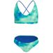 NIKE Nike Swim Aquatic Awe Lace Up Bikini Set Bleached Turq uniseks-volwassene Zwembroek