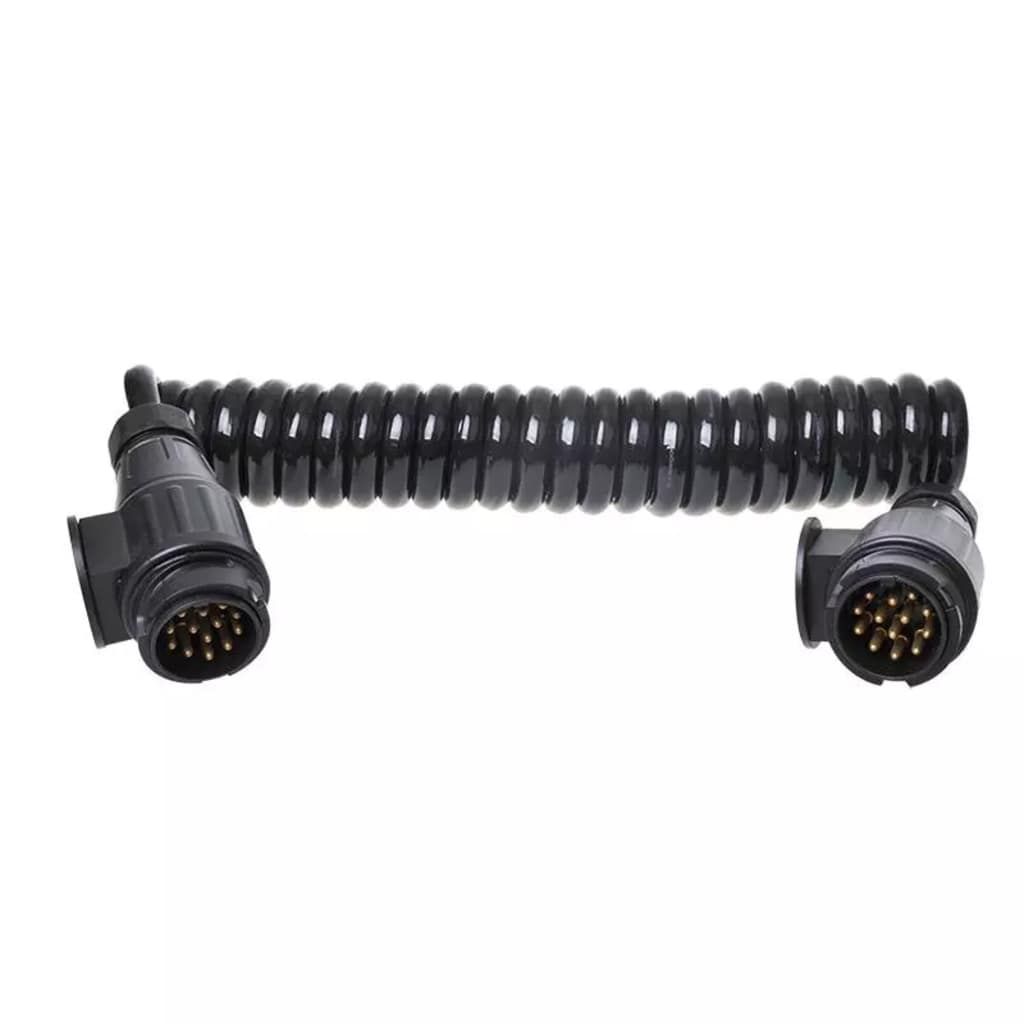 ProPlus spiraalkabel 13-aderig PVC 13-polig 3.5 meter in blister