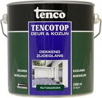 Tenco 50 Tencotop Dekkend Houtbescherming - Zwart - 2.5L