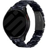 Strap-it Samsung Bracelet resin Samsung Galaxy Watch 6 Classic 43mm (noir/blanc)