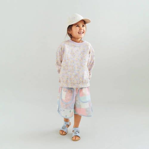 Wheat regular waist casual short lichtroze
