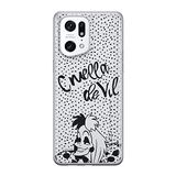 ERT GROUP mobiel telefoonhoesje voor Oppo FIND X5 PRO origineel en officieel erkend Disney patroon Cruella 002