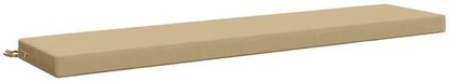 vidaXL Bankkussen SOEST 100% Polyester Beige 180 x 40 x 8 cm