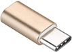 PremiumCord Adapter USB 3.1-aansluiting C/stekker - USB 2.0 MicroB/connector, goud