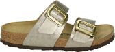 Birkenstock SYDNEY CUSHION BUCKLE BF TAUPE Dames slippers Maat 37 Kleur Metallics