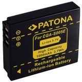 Paton A. Battery for Panasonic CGA-S005 CGA-S005E S005 E/1B DMW-BCC12